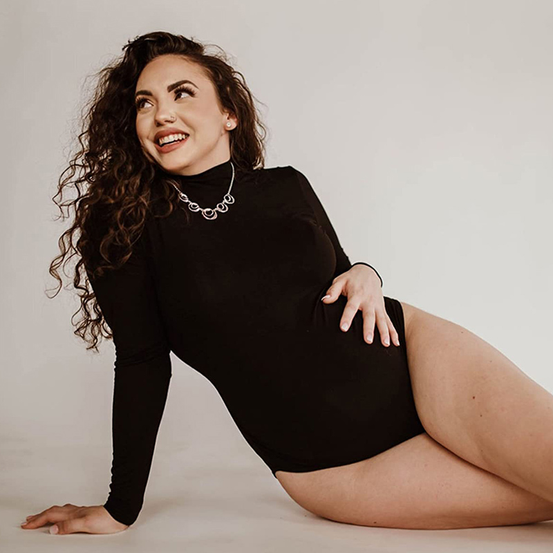 Body ciążowe w ciąży z długim  – Photography Club recenzja i cena