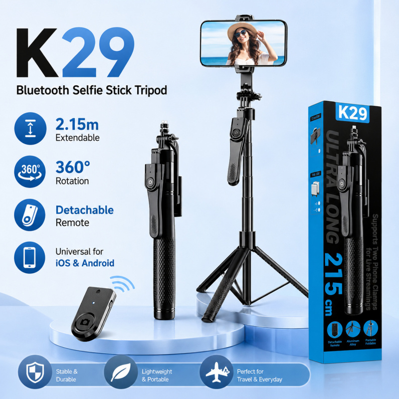 2M Bluetooth Selfie Stick Trip – Photography Basics recenzja i cena