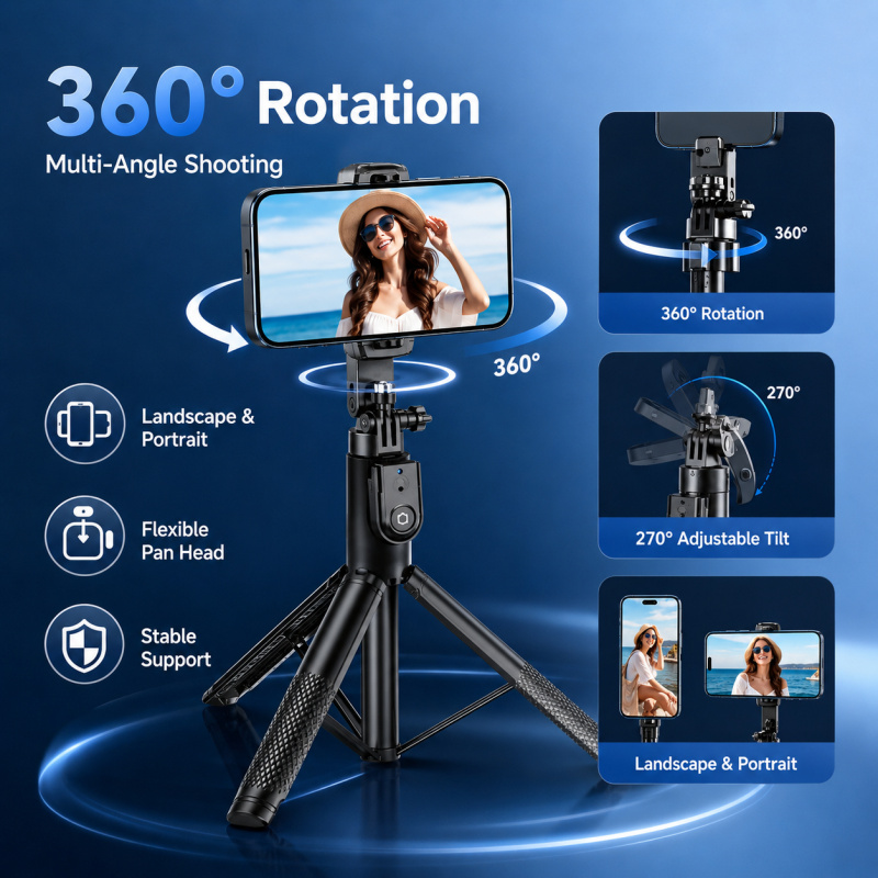 2M Bluetooth Selfie Stick Trip – Photography Basics recenzja i cena