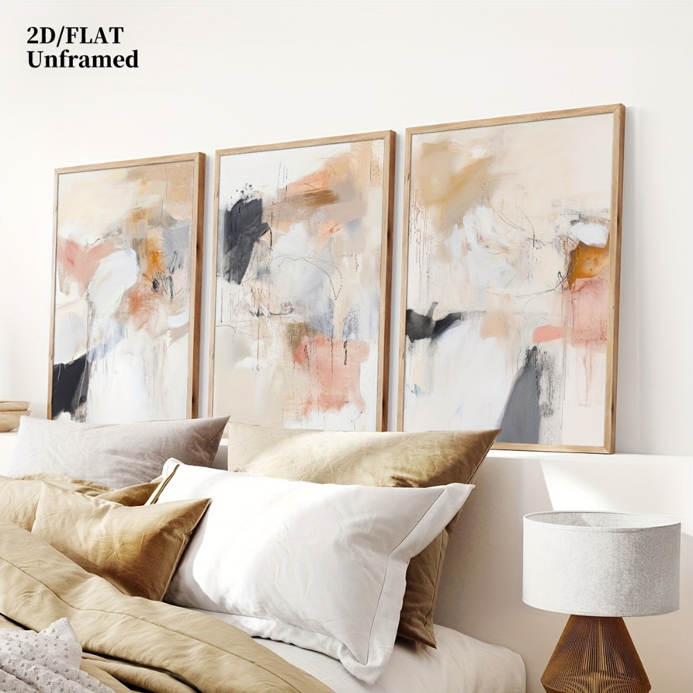 3 szt. Bezramowe, neutralne be – Photography Geometry recenzja i cena