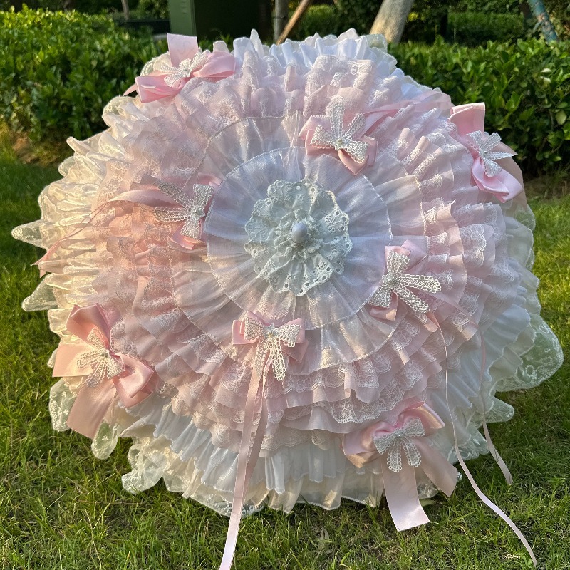 Różowo-biały parasol w kształc – Photography Umbrella recenzja i cena