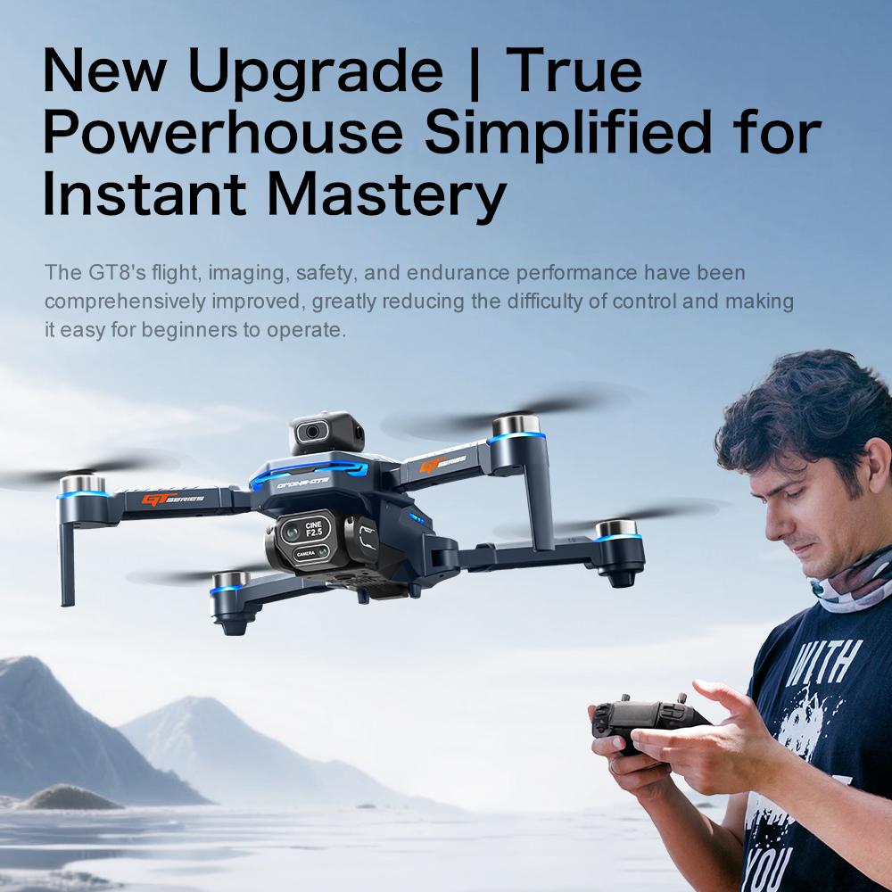 Oryginalny dron GT8 z podwójną – Photographic Memory recenzja i cena